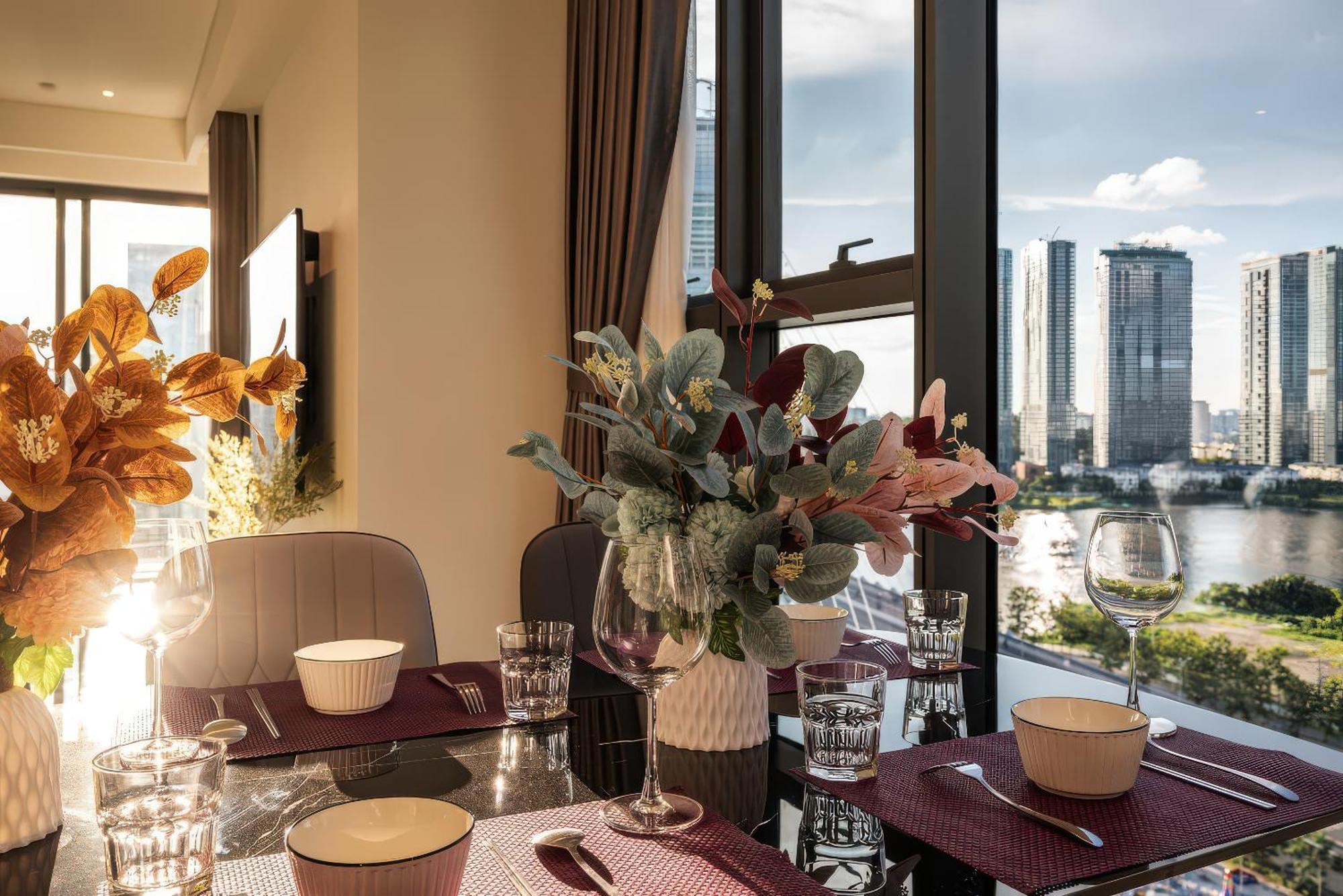 The Opera - Luxury Infinity Pool&sauna Apartamento Cidade de Ho Chi Minh